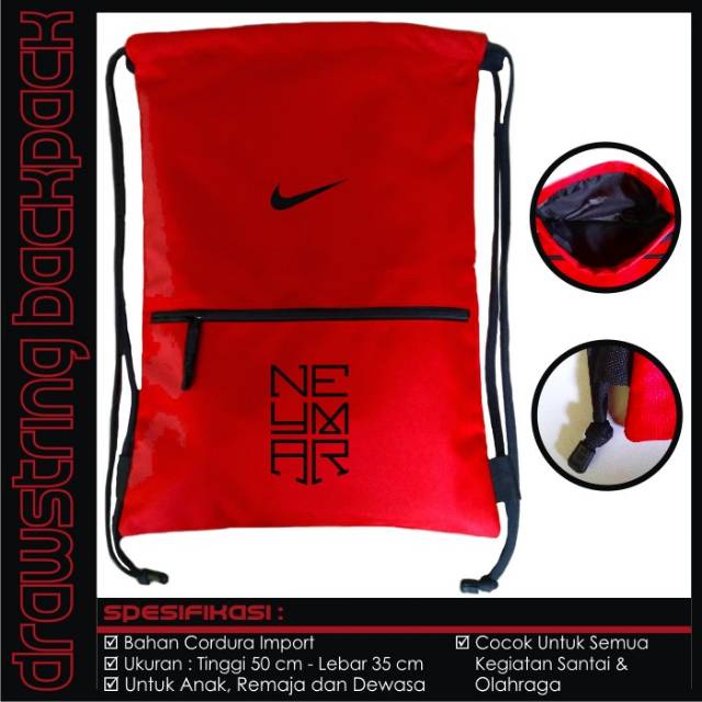 Tas Serut Neymar Merah