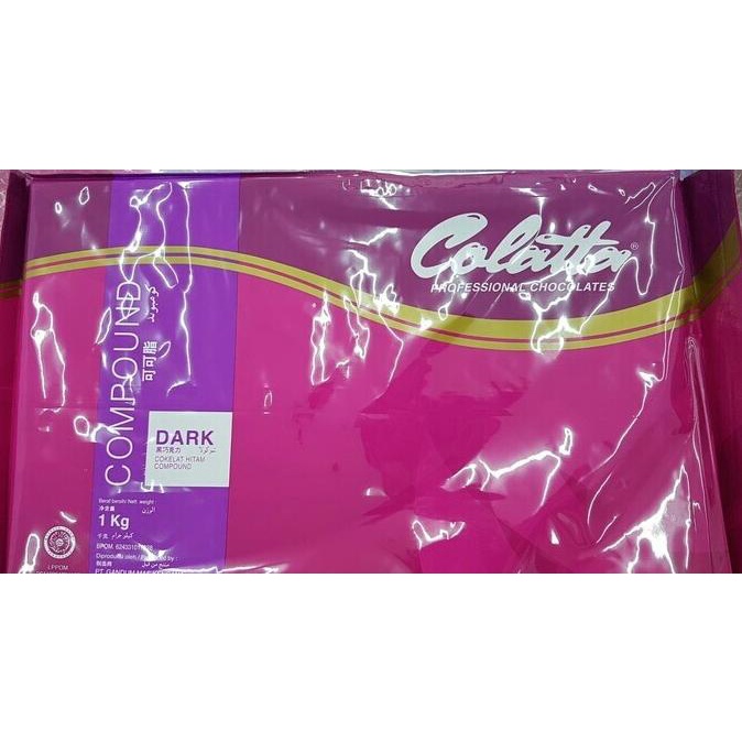 

Colatta Dark Compound Repack 500 gram DISKON Kode 314
