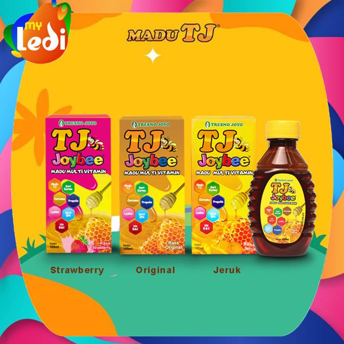 

Promo Awal tahun Madu Tj Joybee 100ml (3 Varian) / Madu Anak / MY LEDI Promo Awal tahun