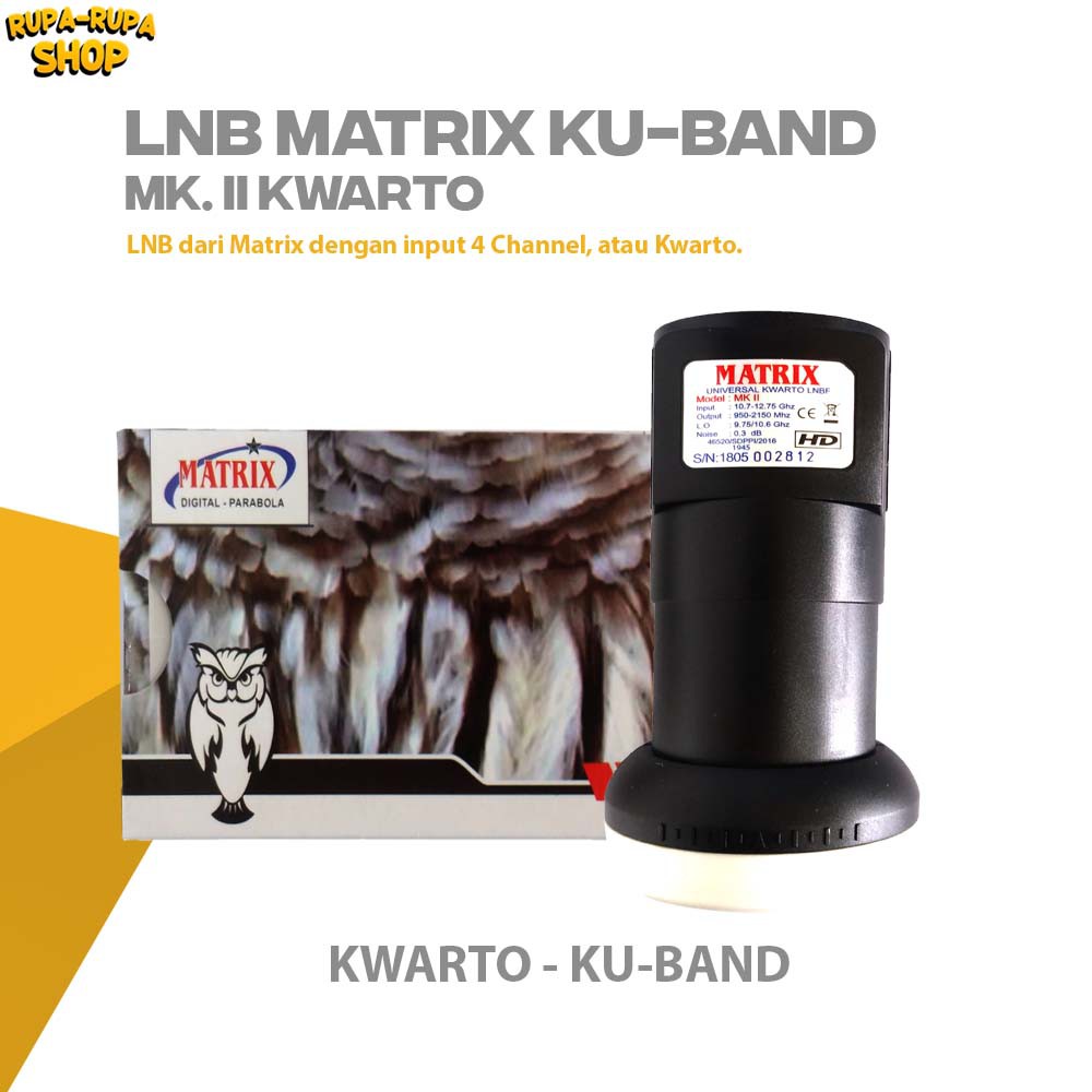 LNB KU-BAND MATRIX KWARTO