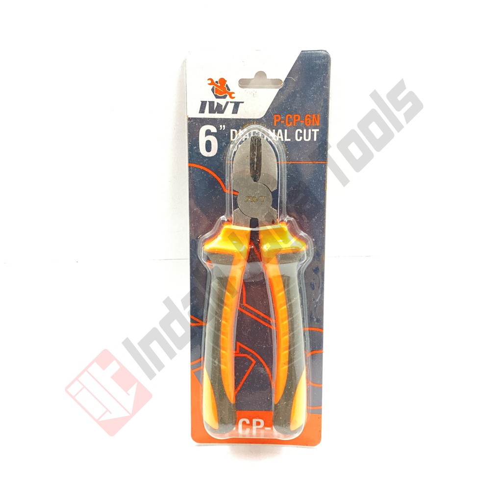 IWT Tang Potong 6 8 inch - Diagonal Cutting Pliers Cut Knip