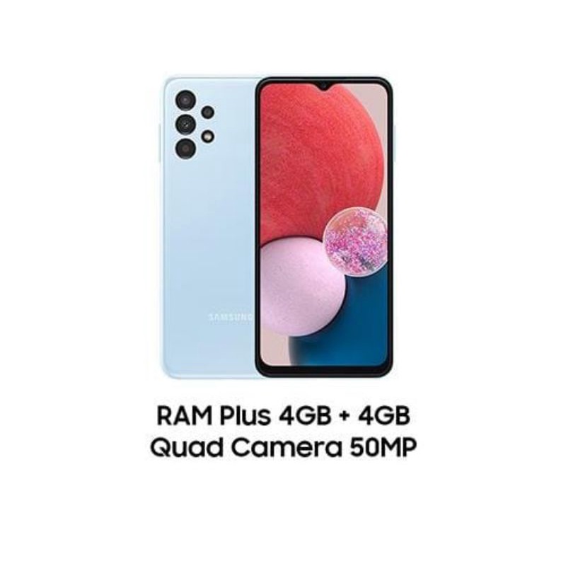 HP Samsung Galaxy A13 Ram 4GB + 4GB / 128GB