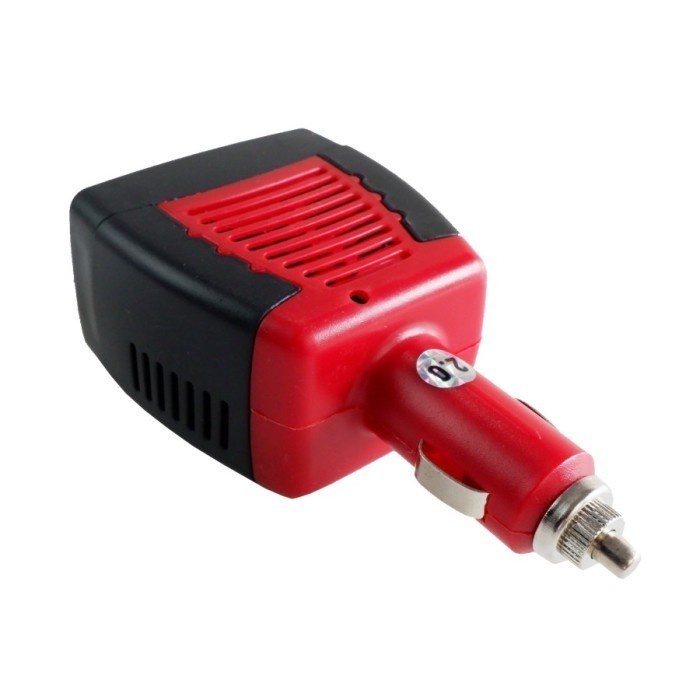 colokan listrik mobil 150w dc to ac 220v + 1 Port Usb Car Inverter