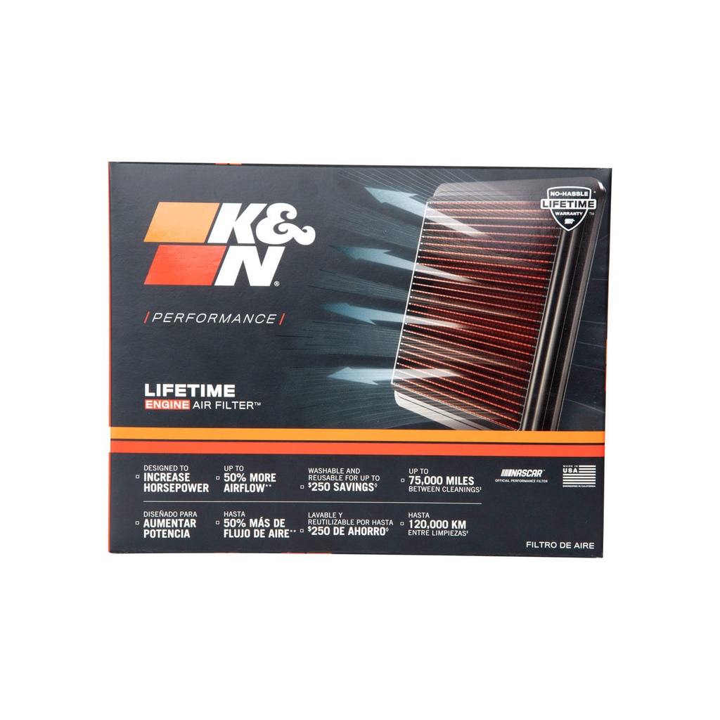 K&amp;N AIR FILTER HA-2511 ( CB 300F, CBR 250R, CBR 250R ABS,CBR 300R MODELS )