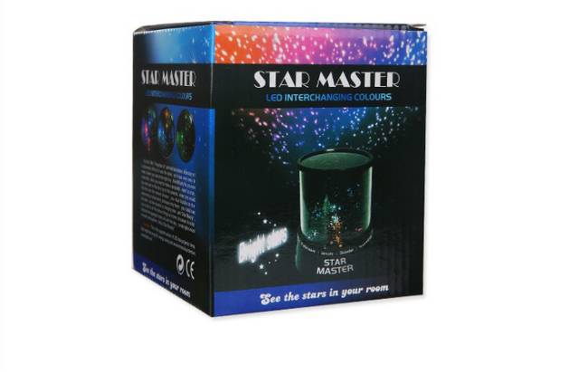 Lampu tidur LED Proyektor - Star Master no music dan music