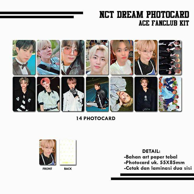 NCT DREAM ACE FANCLUB KIT PHOTOCARD