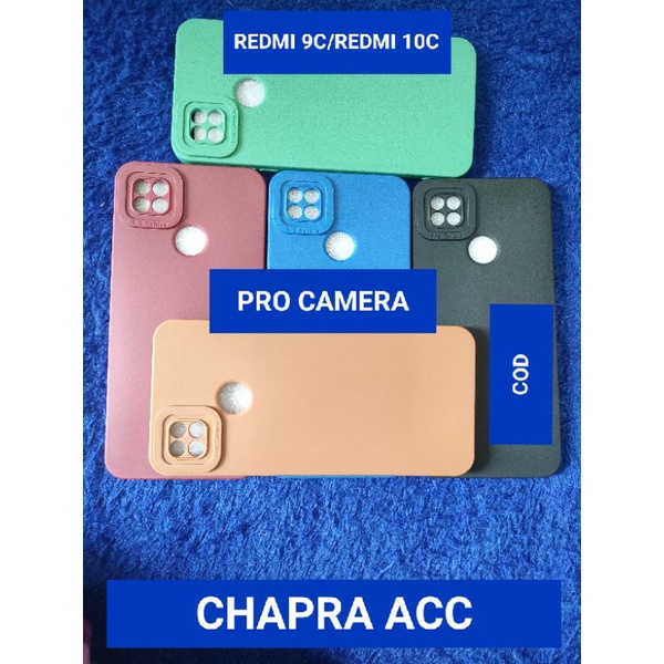 Soft case/slikon/kondom terbaru macaron pro camera/kamera type Hp redmi 9c/redmi 10a