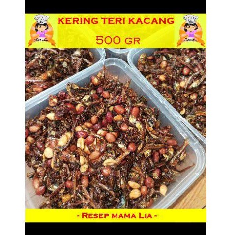 

Kering Teri Kacang Resep Mama Lia 500gr