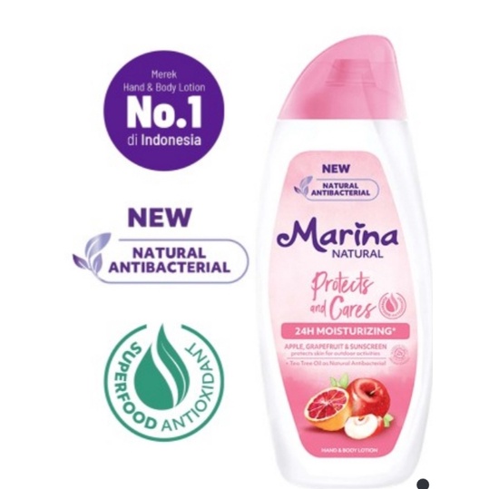 Marina Hand &amp; Body Lotion Natural 95 ML / Lotion Remaja / Handbody