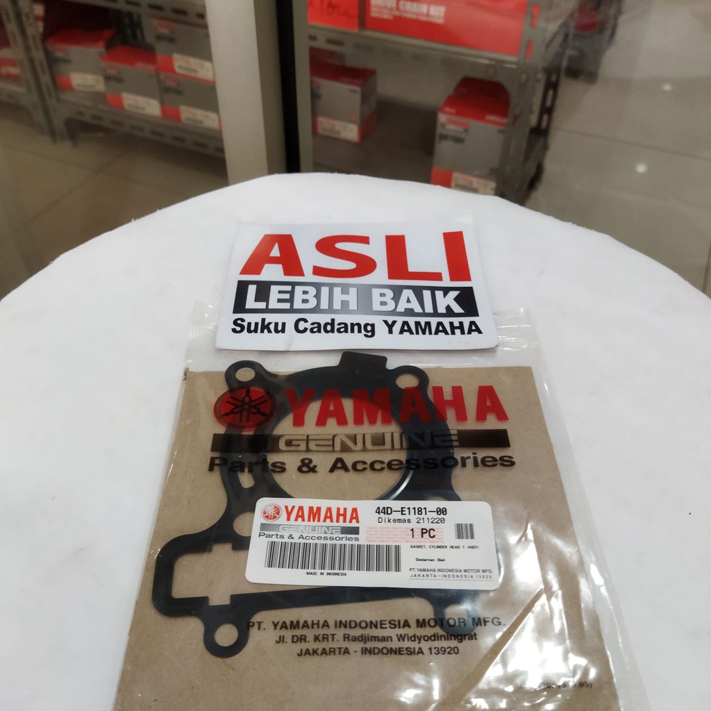 Gasket Paking Head Xeon Karbu 44D-E1181-00 Original Yamaha