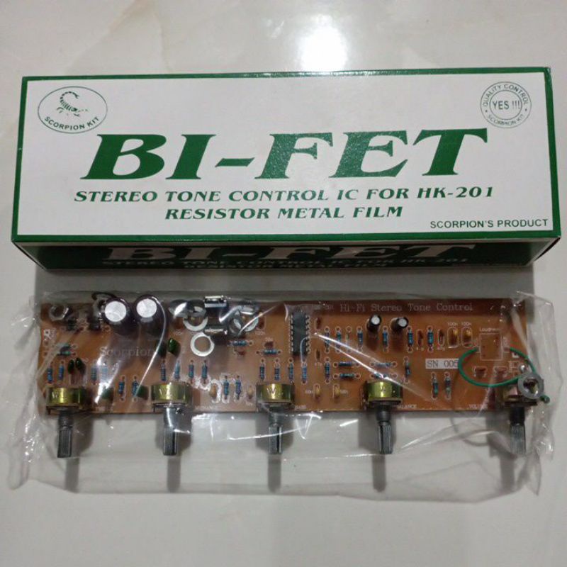 tone control setereo BI-FET