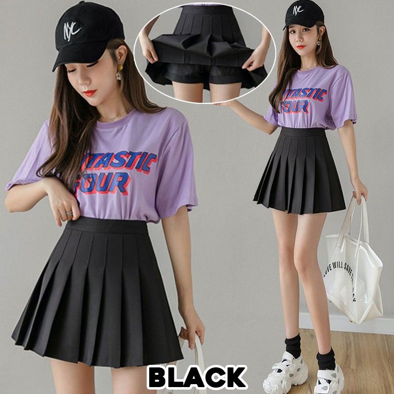 1063 Tennis Skirt/Rok Mini with inner pants/Rok tenis/Rok pendek/Rok Lipit Lisa/Rok Korea Skirt/Rok tennis