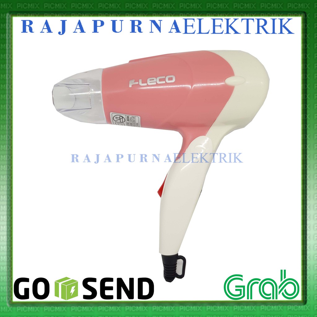 Hairdryer Mini - pengering rambut 600W FLECO - Hair Dryer Fleco 283