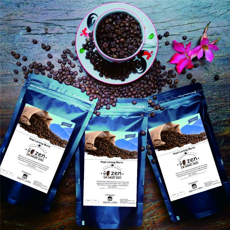 

Kopi robusta tempur jepara,Gozen(Gohwah zen),Medium 100gram