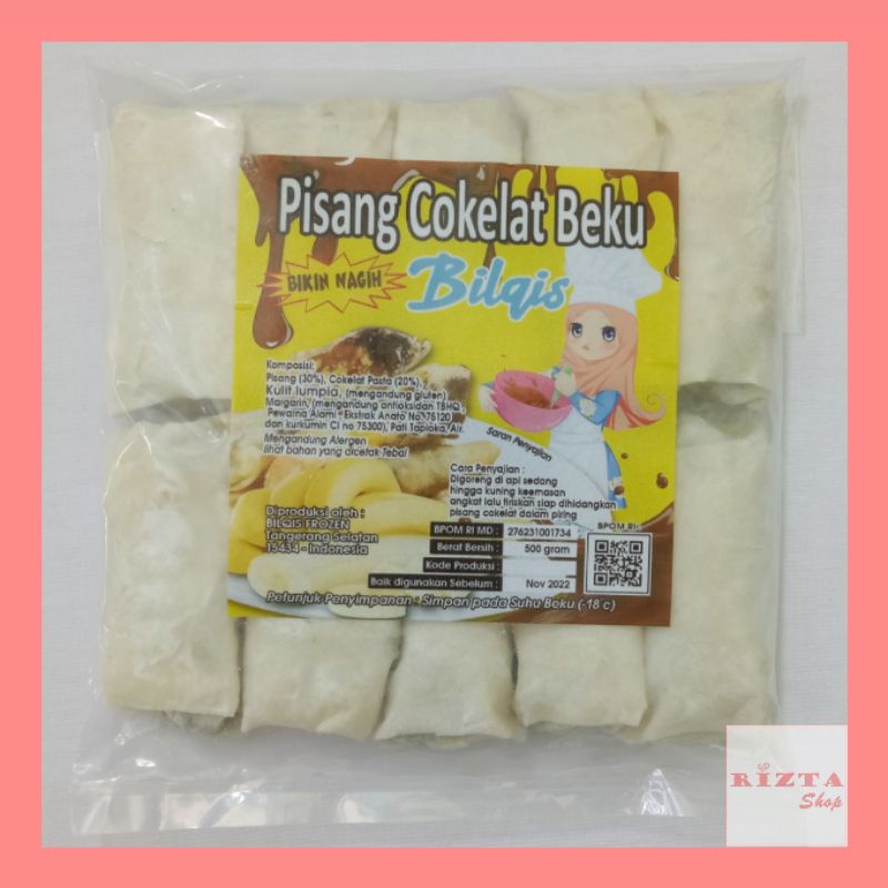 

Bilqis Frozen Pisang Lumer Cokelat
