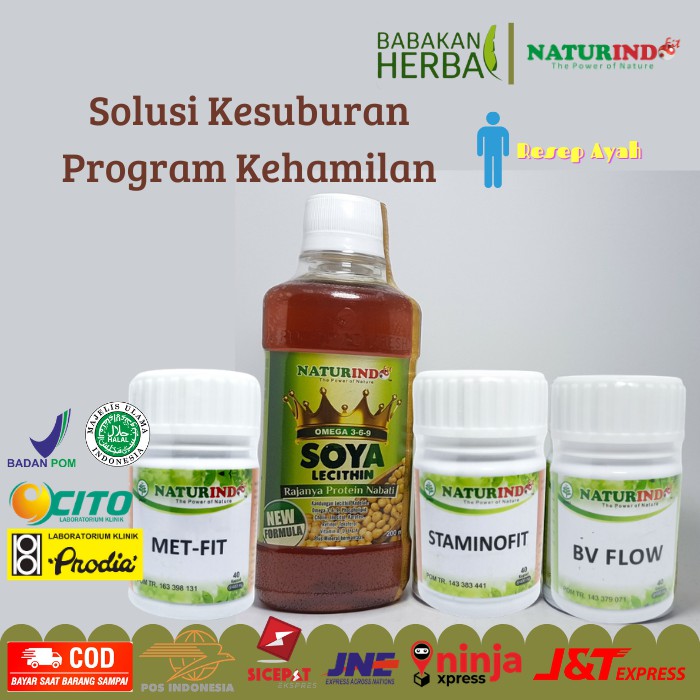 Naturindo Herbal Obat Hamil Cepat Program Kehamilan Resep Ayah