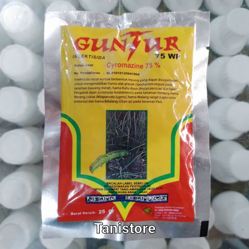 Insektisida Guntur 75 WP isi 25 gr