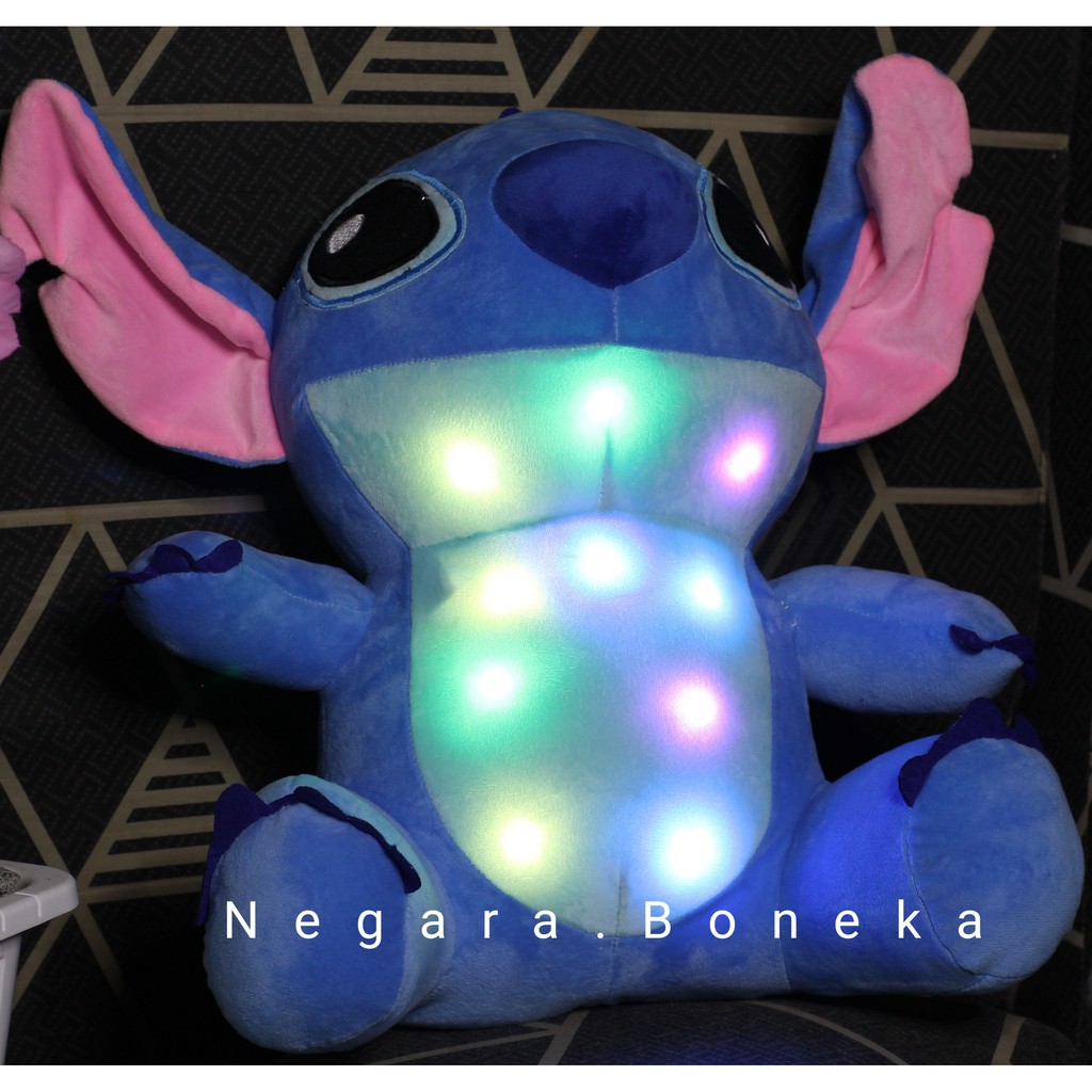 Boneka Lampu Led / Boneka Stitch LED ukuran 55 cm