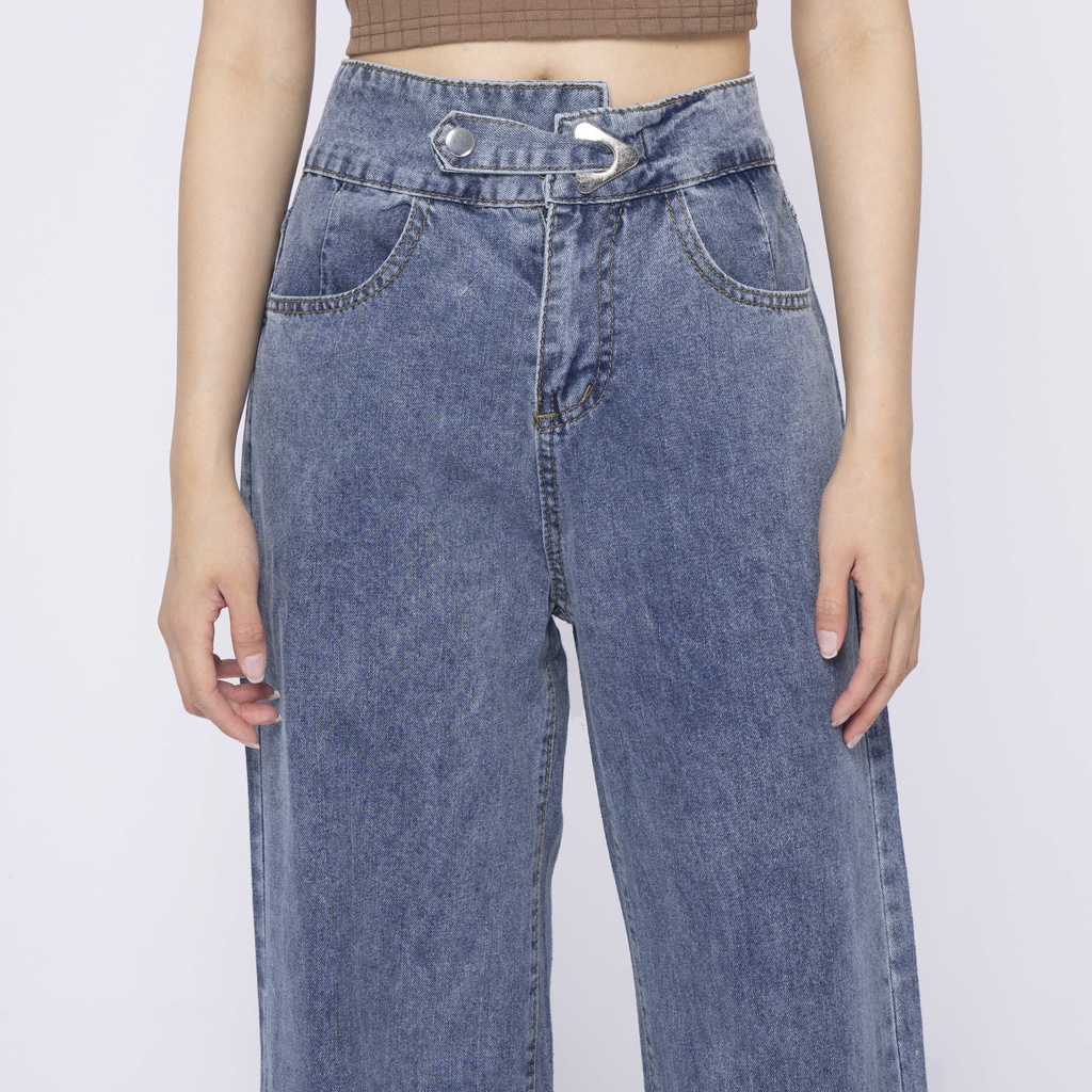 VIERLIN - Jeans 1013 - HIGHWAIST KULOT JEANS