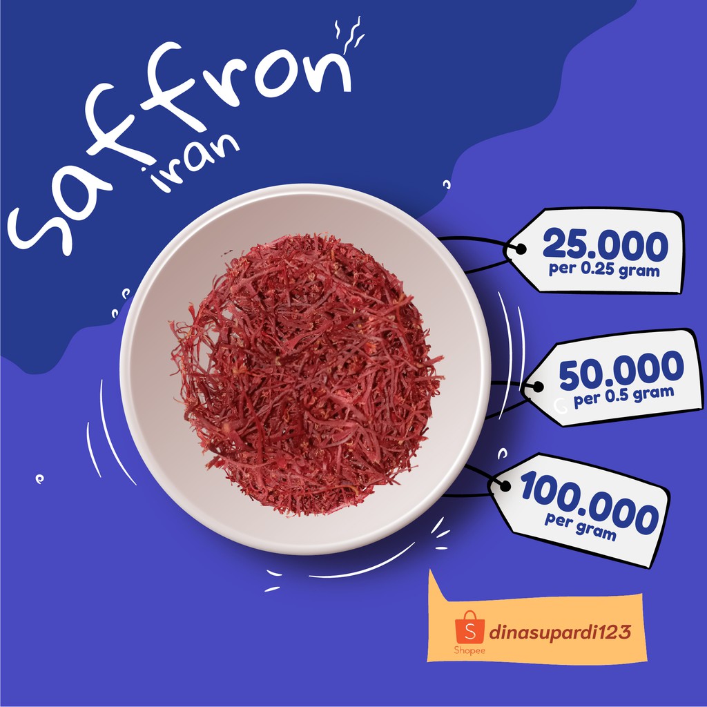 

Saffron Iran 0.25, 0.5, 1 gram