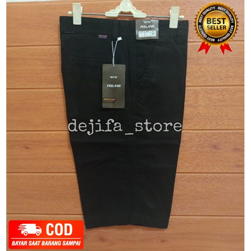 Celana Chino Pendek Pria Dewasa Distro Cowok Laki Laki Bahan Katun Kanvas Non Streach Ukuran Jumbo Santai 27 38