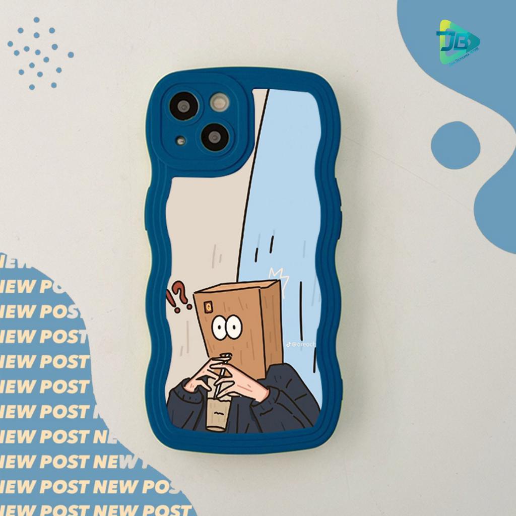 CUSTOM SOFTCASE SILIKON GELOMBANG WAVY CUSTOM KUBOK INFINIX SMART 5 6 6 PLUS HOT 9 10 11 12 PLAY 12 12I 20 20I 20S NOTE 12 G96  JB8842