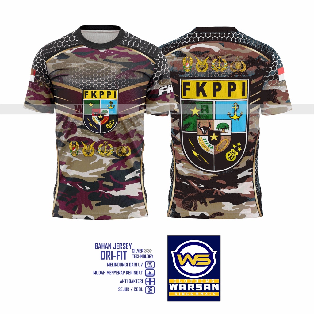Kaos Jersey FKPPI / Kaos Fullprint FKPPI / Kaos Sublim FKPPI Dryfit