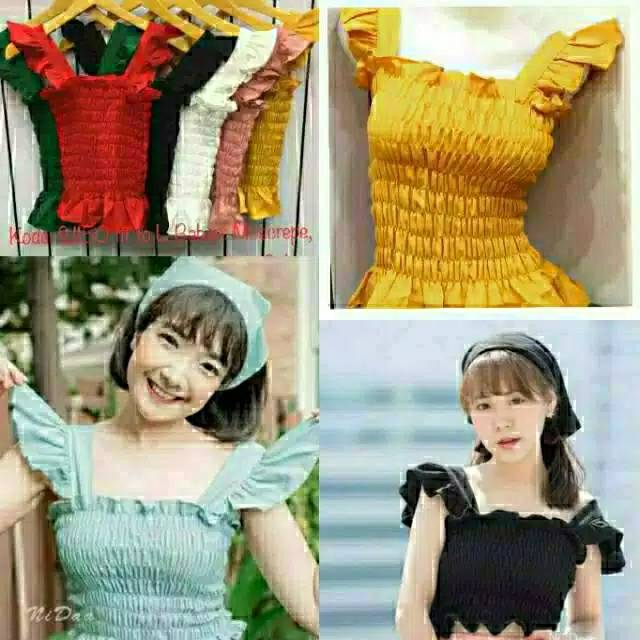 BAJU KERUT IMPORT SABRINA KERUT