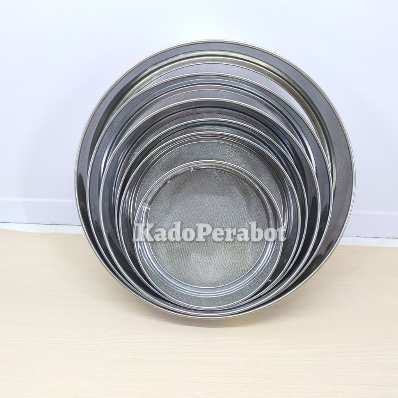 saringan tepung - saringan stainless full - round strainer stainless