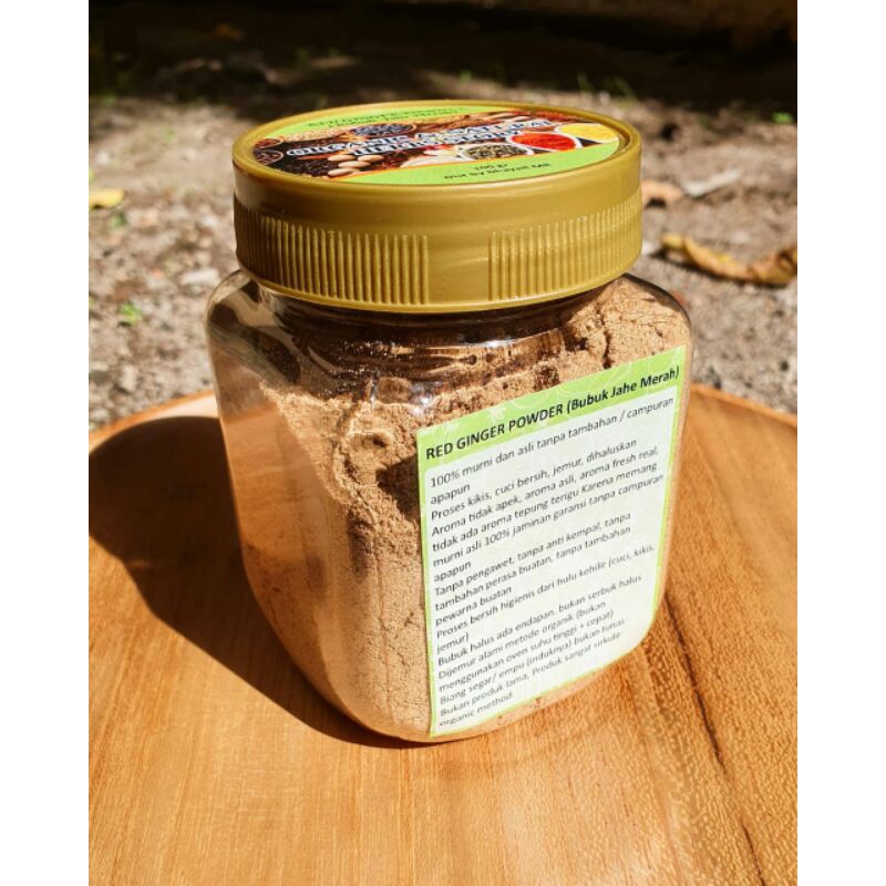 

bubuk jahe merah 100gr (pure natural)