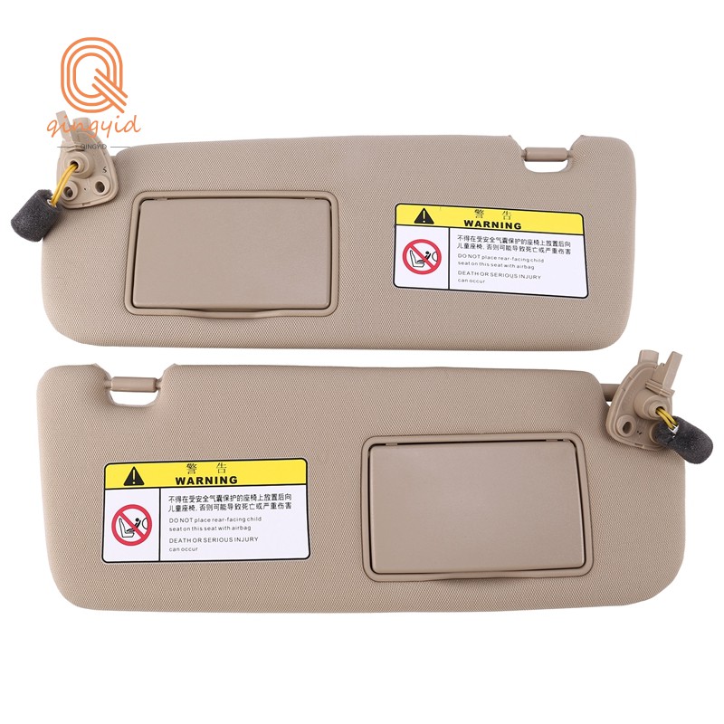 Sun Visor Interior Mobil Warna Beige Untuk Hyundai Nf Sonata I45 2006 2010 852010r300 852020r300 Shopee Indonesia
