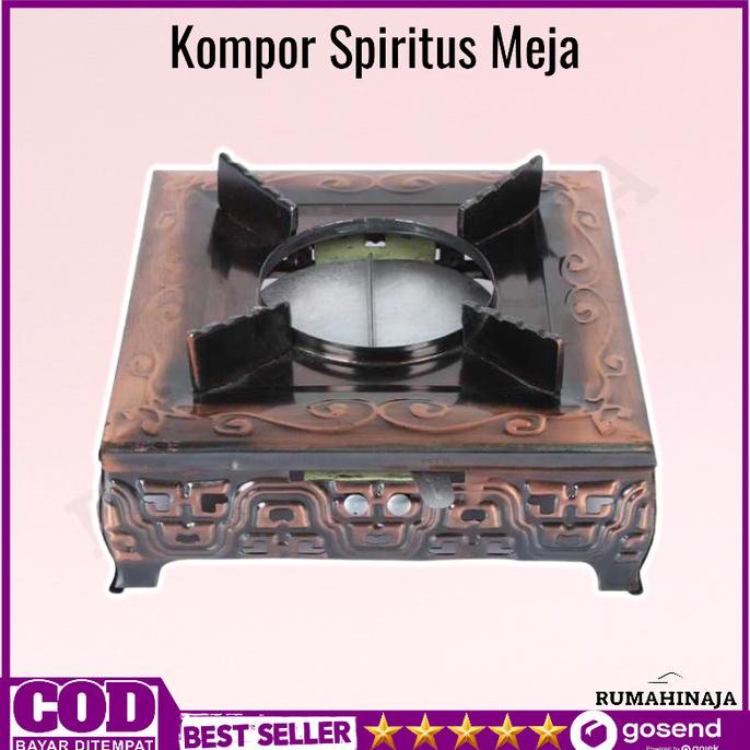 Best Product Kompor Meja Pemanas Makanan Bahan Bakar Alkohol Spiritus Portable/ PERLENGKAPAN DAPUR K