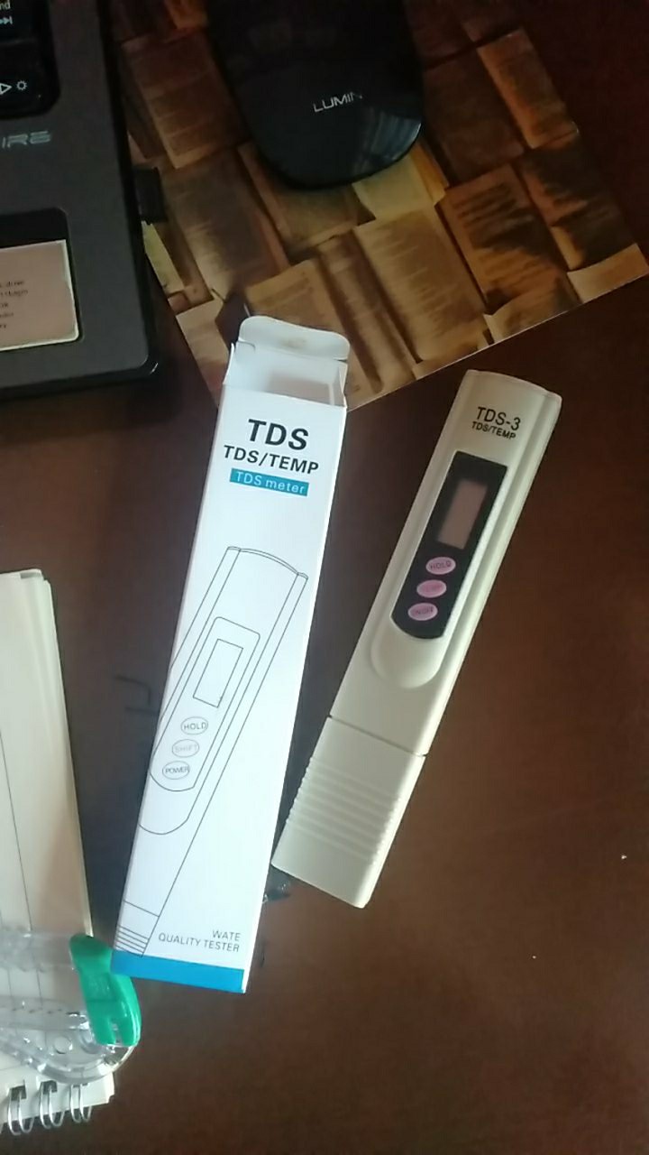 Tds Meter Ec Tds-3 Tds3 Pena Pengukur 3-in-1 Tds Ec Ppm Kualitas Air Tester Alat Hidroponik Aquarium