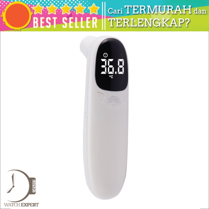 Bisa COD Thermometer Suhu Tubuh Digital Infrared Non Contact - Wreadycare EWQ-005