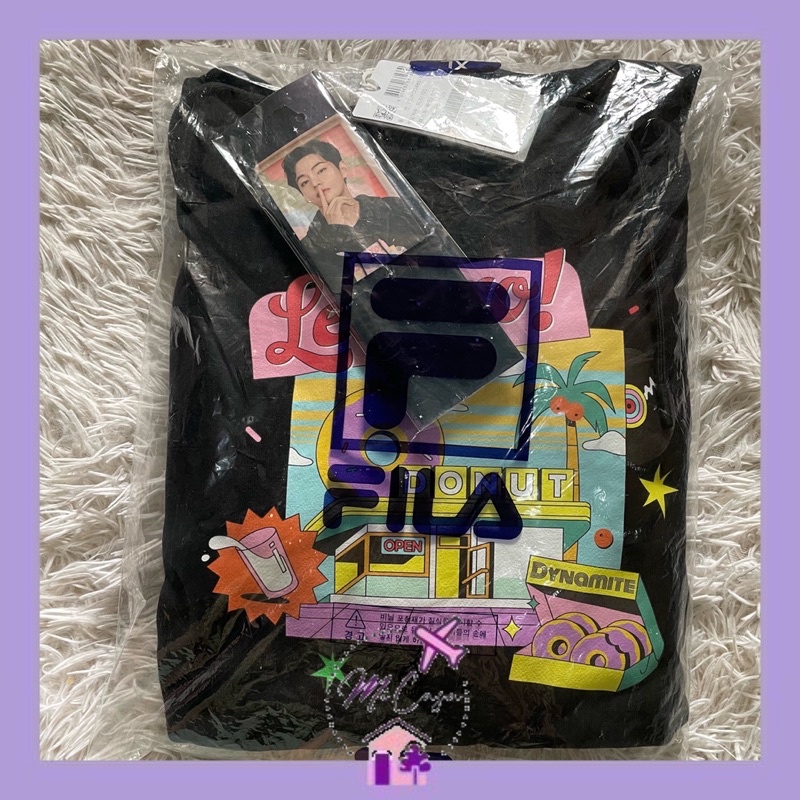 [READY] FILA X BTS DYNAMITE HOODIE V