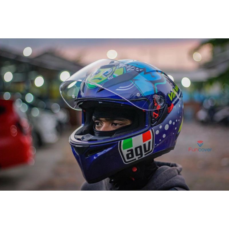 Masker FUNCOVER Pelindung kepala Full face helm Masker Ninja Motor bahan spandex lembut