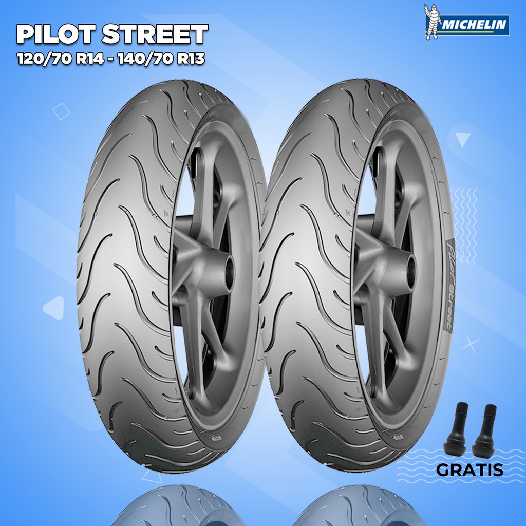 Paket Ban Motor HONDA ADV // MICHELIN PILOT STREET 120/70 R14 & 140/70 R13 Tubeless