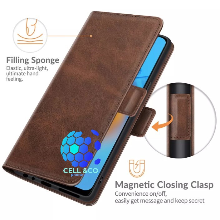 Flip cover OPPO A74 4G NEW Flip case buka tutup kesing hp casing hp flip case leather wallet