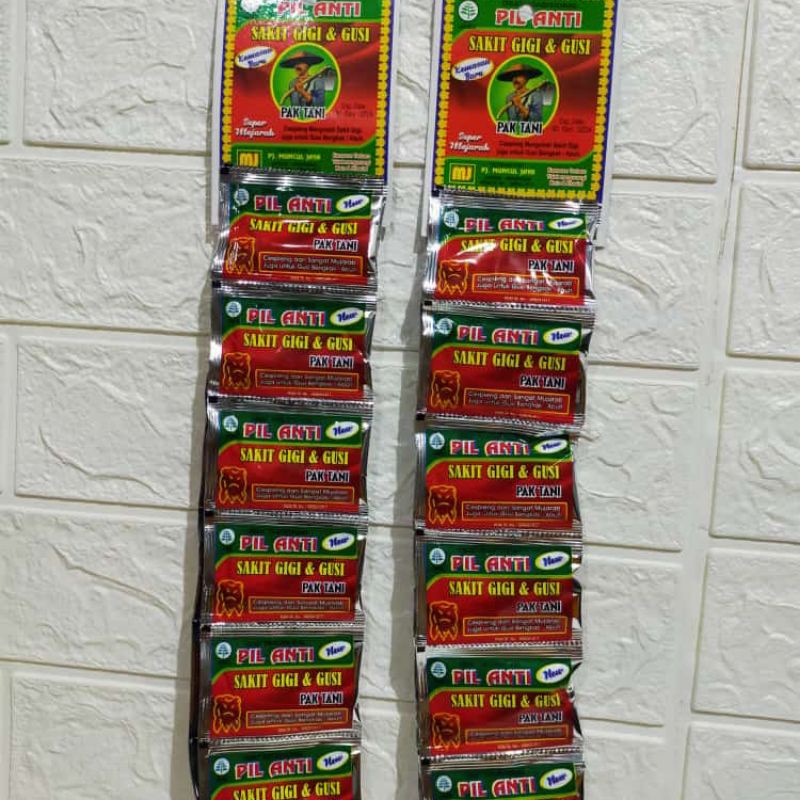 PAK TANI OBAT SAKIT GIGI DA GUSI BENGKAK ORI 100,%