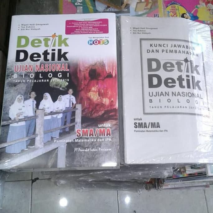 Buku Sekolah - Detik Unbk Biologi 2019 Cd