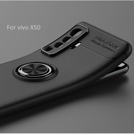 Casing Vivo X50 iRing Invisible TPU Soft Case Cover