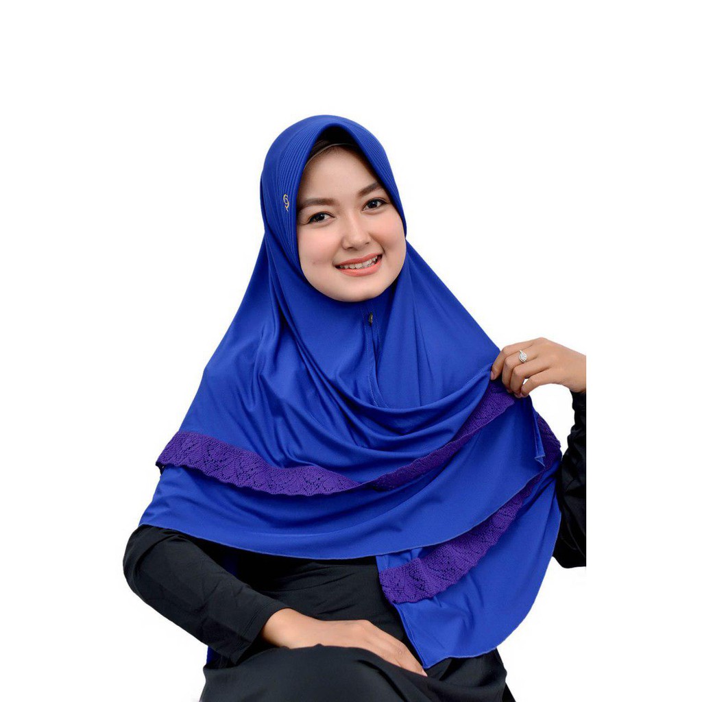 PABRIK HIJAB - KERUDUNG/ HIJAB/ JILBAB SEMI INSTAN GOLDENROD
