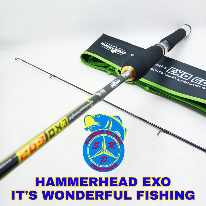 Joran hammerhead Exo 165cm dan 180cm
