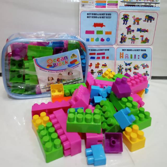 Kreatif blok/lego blok/mainan lego 39pcs