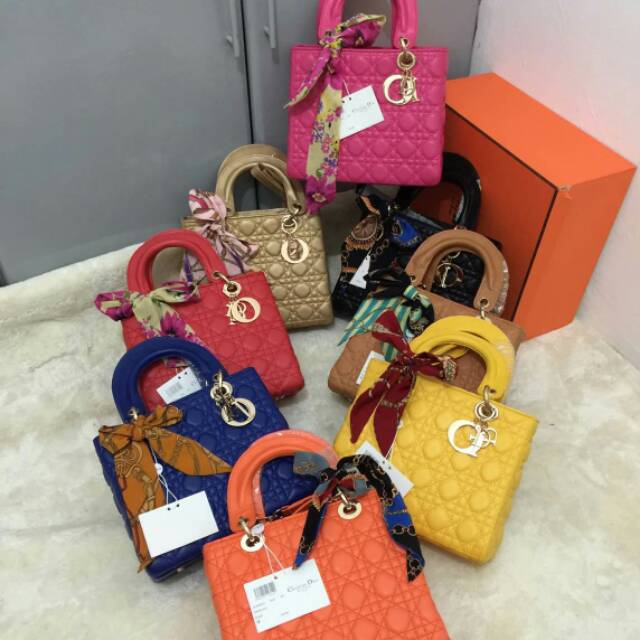 Lady dior medium doff+syal