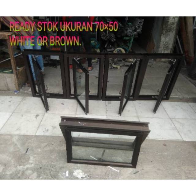 Kusen jendela alumunium kamar mandi dan ruangan lainya