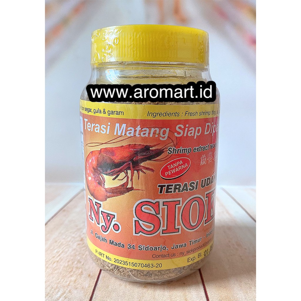 

Terasi Udang Istimewa Ny. Siok Siap Pakai - 150g