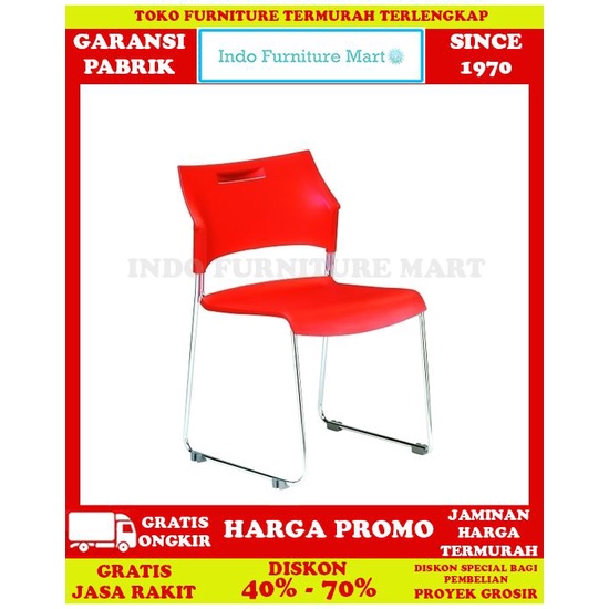 Kursi Tamu Kantor Rapat Hadap Meeting Visitor Chitose Sankei C 395