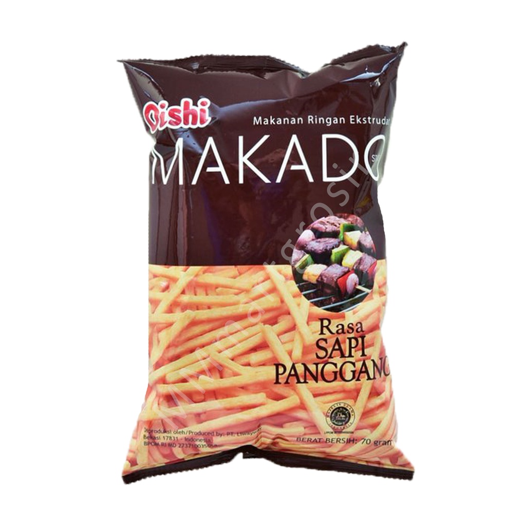 SNACK OISHI MAKADO RASA SAPI PANGGANG 60g