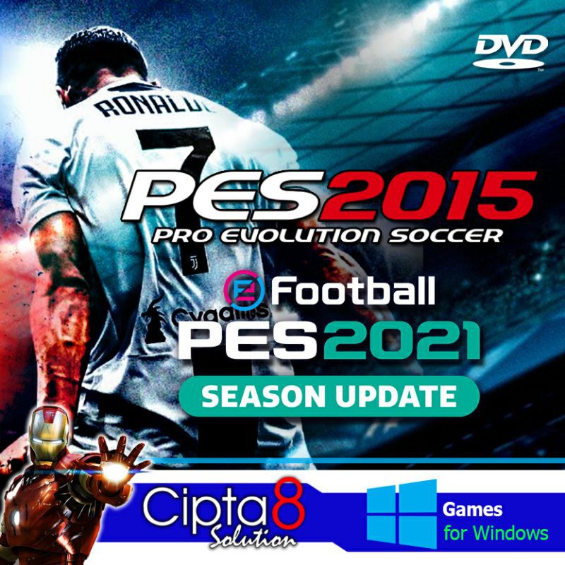 PES 2015 + PATCH SEASON 2021 PRO EVOLUTION SOCCER 2015 - GAME PC